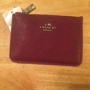 Coach key pouch
